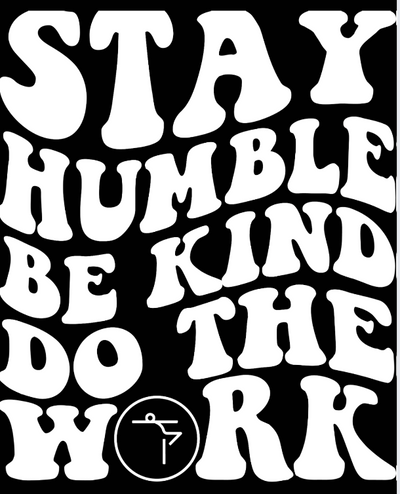 PVC Stay Humble Keychain