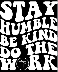 PVC Stay Humble Keychain