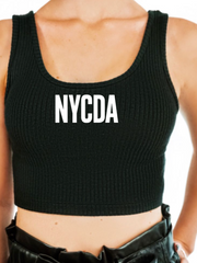 Contrast Ribbed Tank