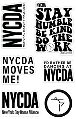 NYCDA Sticker Sheet