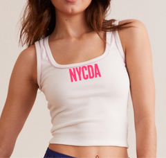 Contrast Ribbed Tank