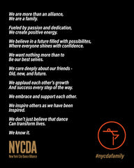 NYCDA Manifesto Plaque